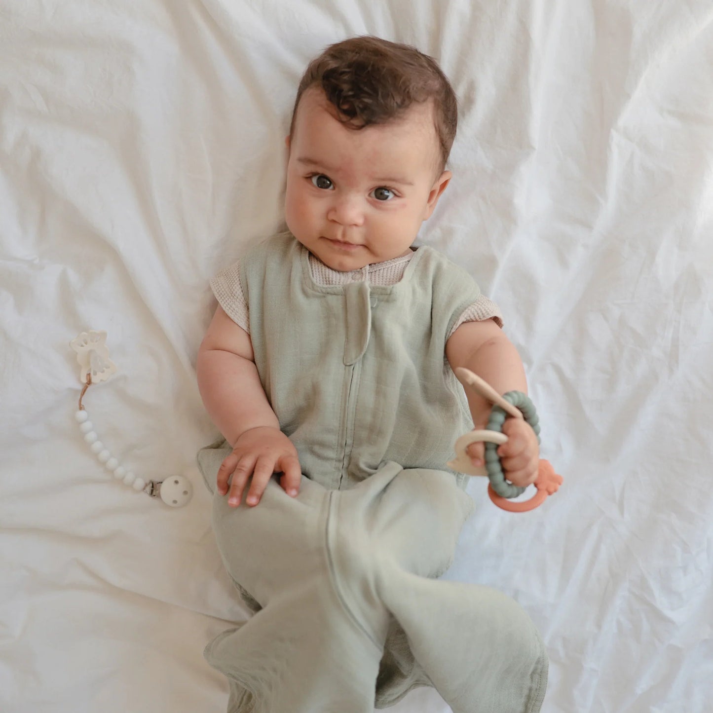 Dino Teething Ring 180 BABY GEAR Mushie
