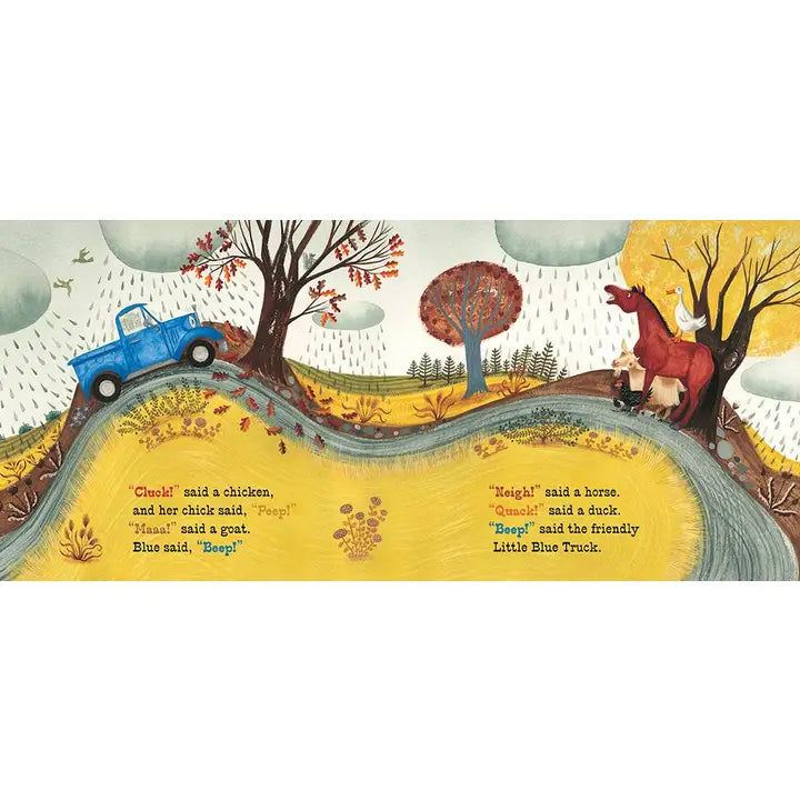 Little Blue Truck Padded Board Book