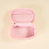 Parade Pink Quilted Cosmetic Bag