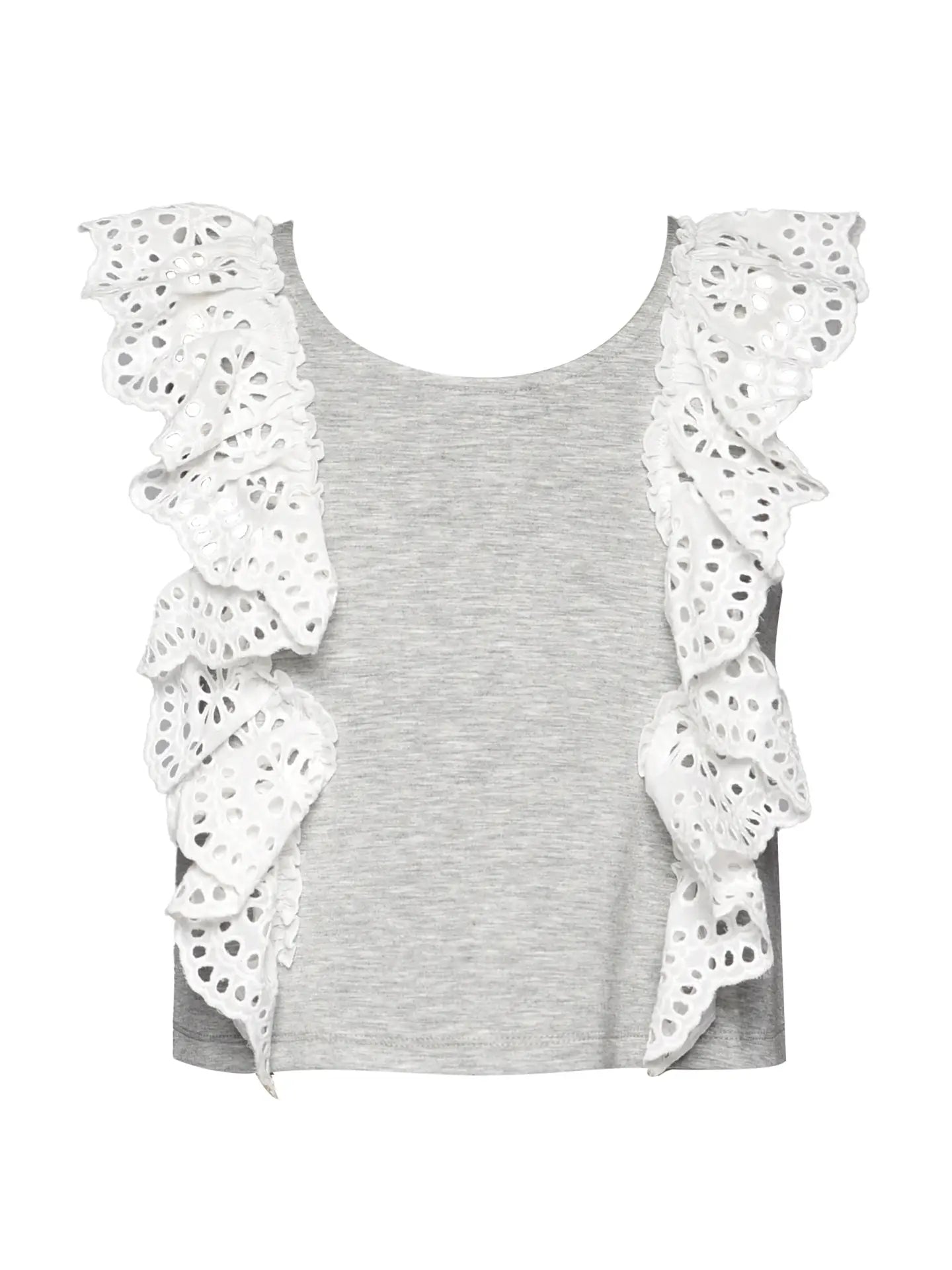 Gray Ruffle Scuba Tank