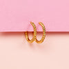 Skinny Rope Huggies Earrings