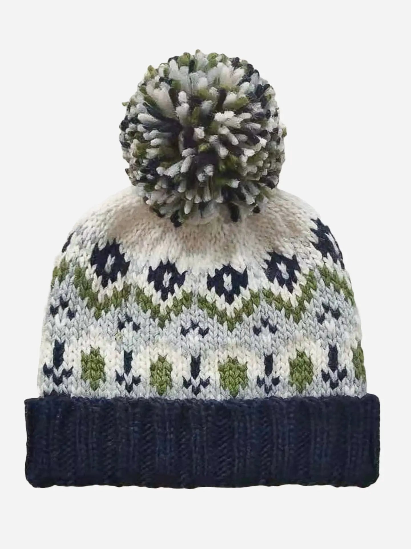 Fairisle Knit Hat 100 ACCESSORIES BABY The Blueberry Hill XS