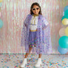Lavender Confetti Cape