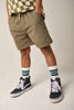 Olive Shoreline Shorts