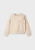 Cream Big Bow Sweatshirt