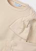 Cream Big Bow Sweatshirt