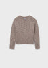 Brown Marled Sweater