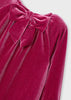 Magenta Sparkle Velour Dress
