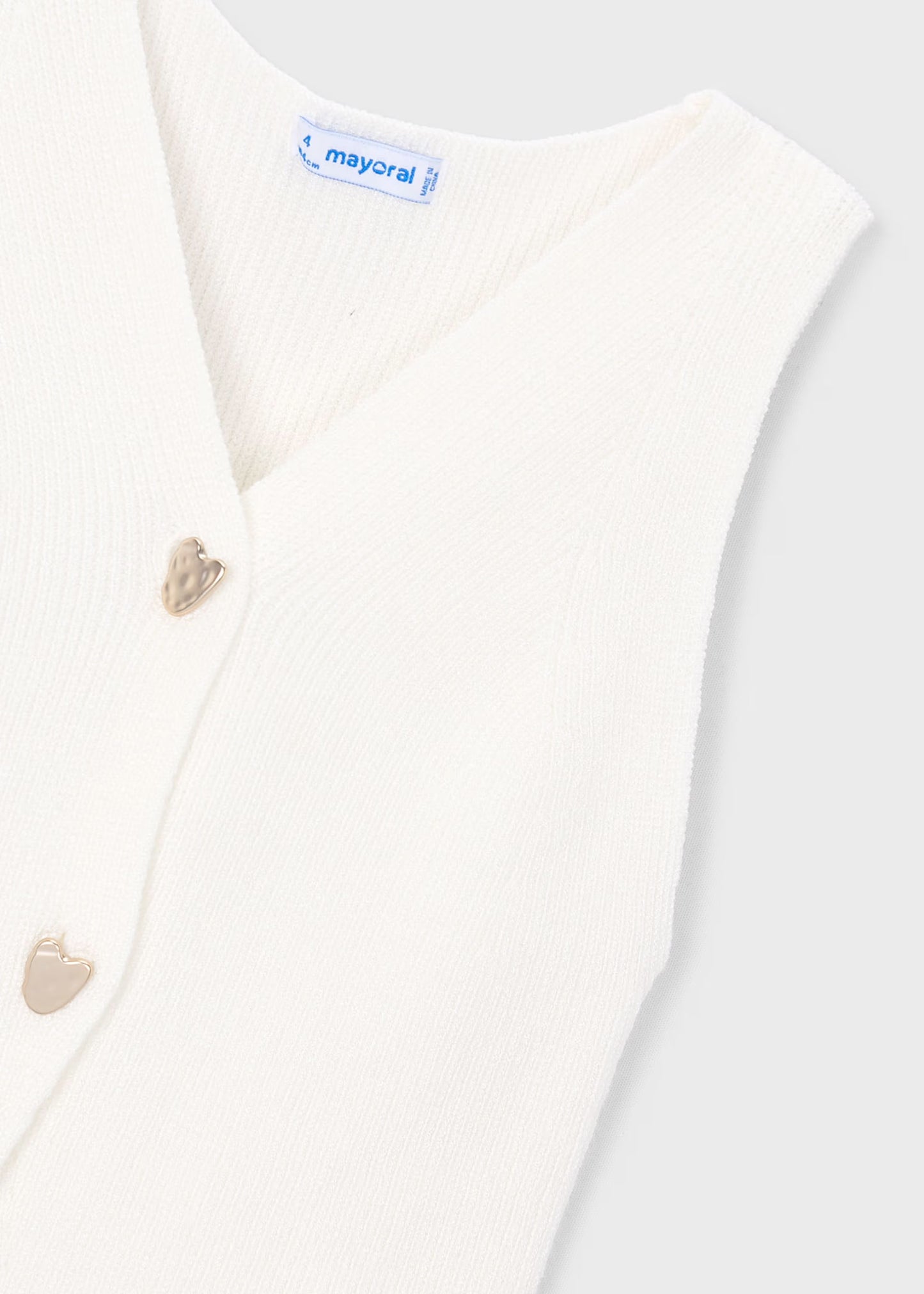 Cream Vest