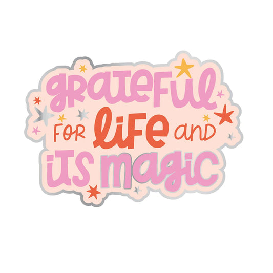 Grateful for Life Vinyl Sticker 196 TOYS CHILD Pipsticks