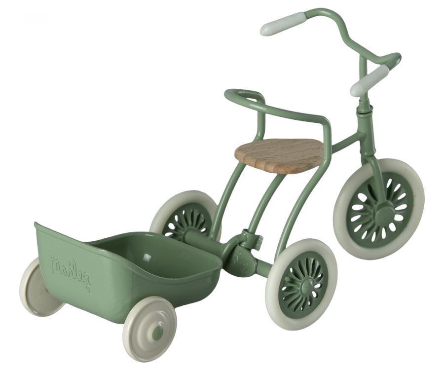 Green Mouse Tricycle Hanger 196 TOYS CHILD Maileg