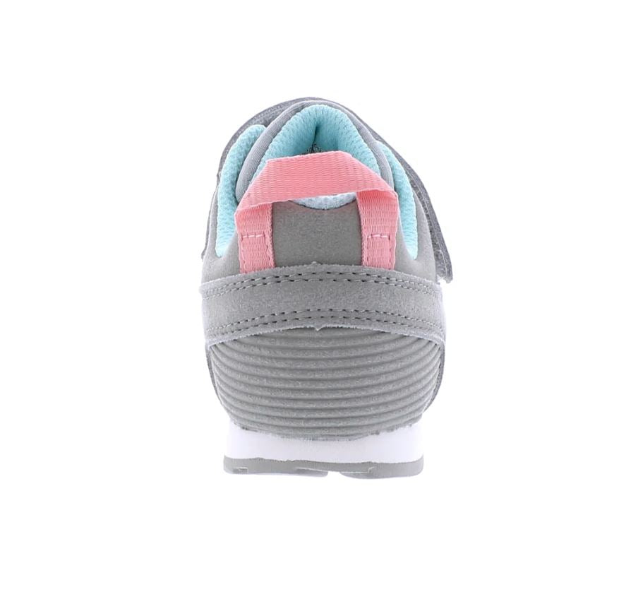 Grey/Pink Racer Sneaker (Child) 110 ACCESSORIES CHILD Tsukihoshi Shoes