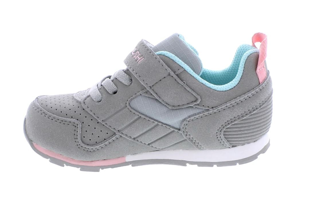 Grey/Pink Racer Sneaker (Child) 110 ACCESSORIES CHILD Tsukihoshi Shoes