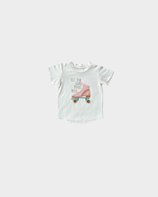 Let Good Times Roll Tee 150 GIRLS APPAREL 2-8 Baby Sprouts 2T 