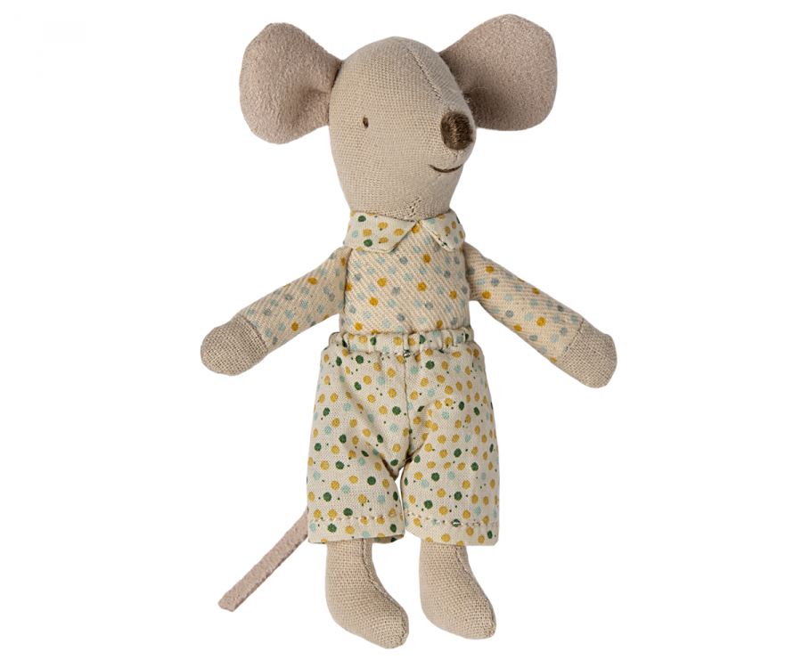 Little Brother Mouse-Polka Dot Outfit 196 TOYS CHILD Maileg
