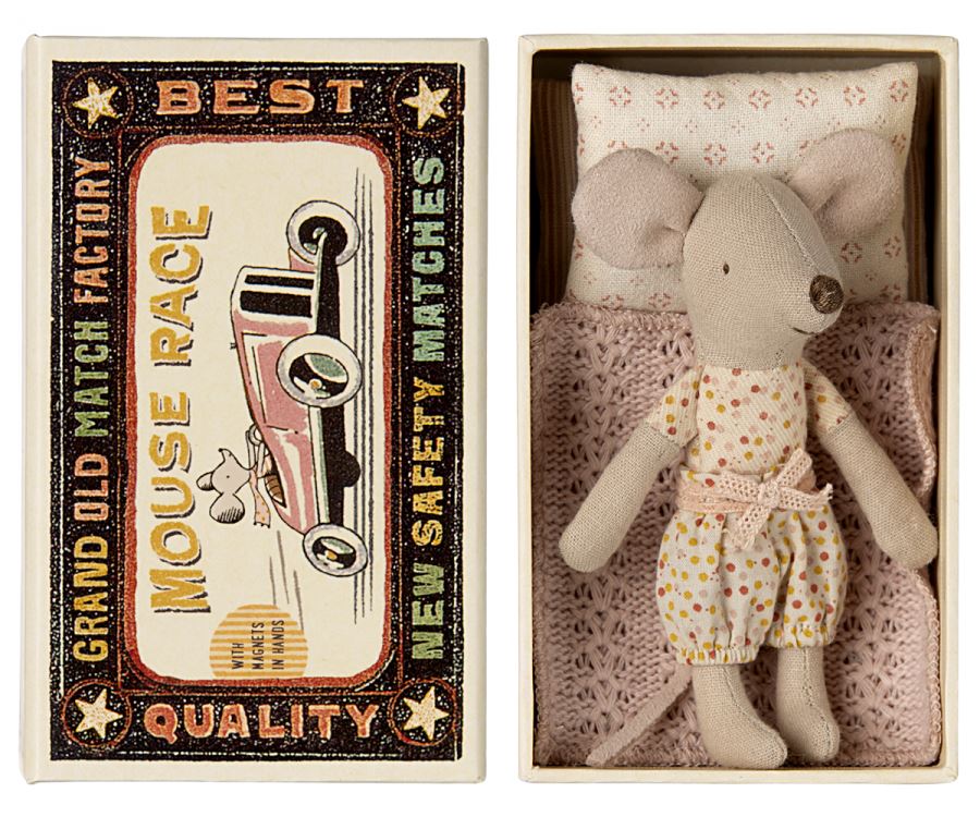 Little Sister Mouse-Polka Dot Outfit 196 TOYS CHILD Maileg