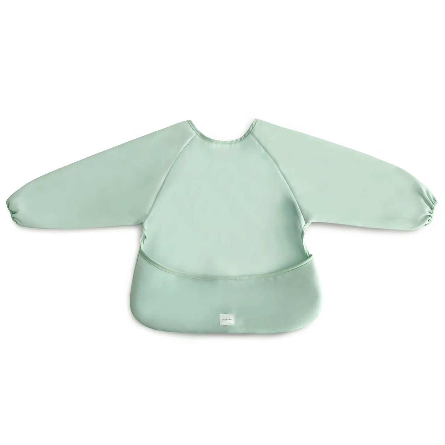 Long Sleeve Bib 180 BABY GEAR Mushie Roman Green