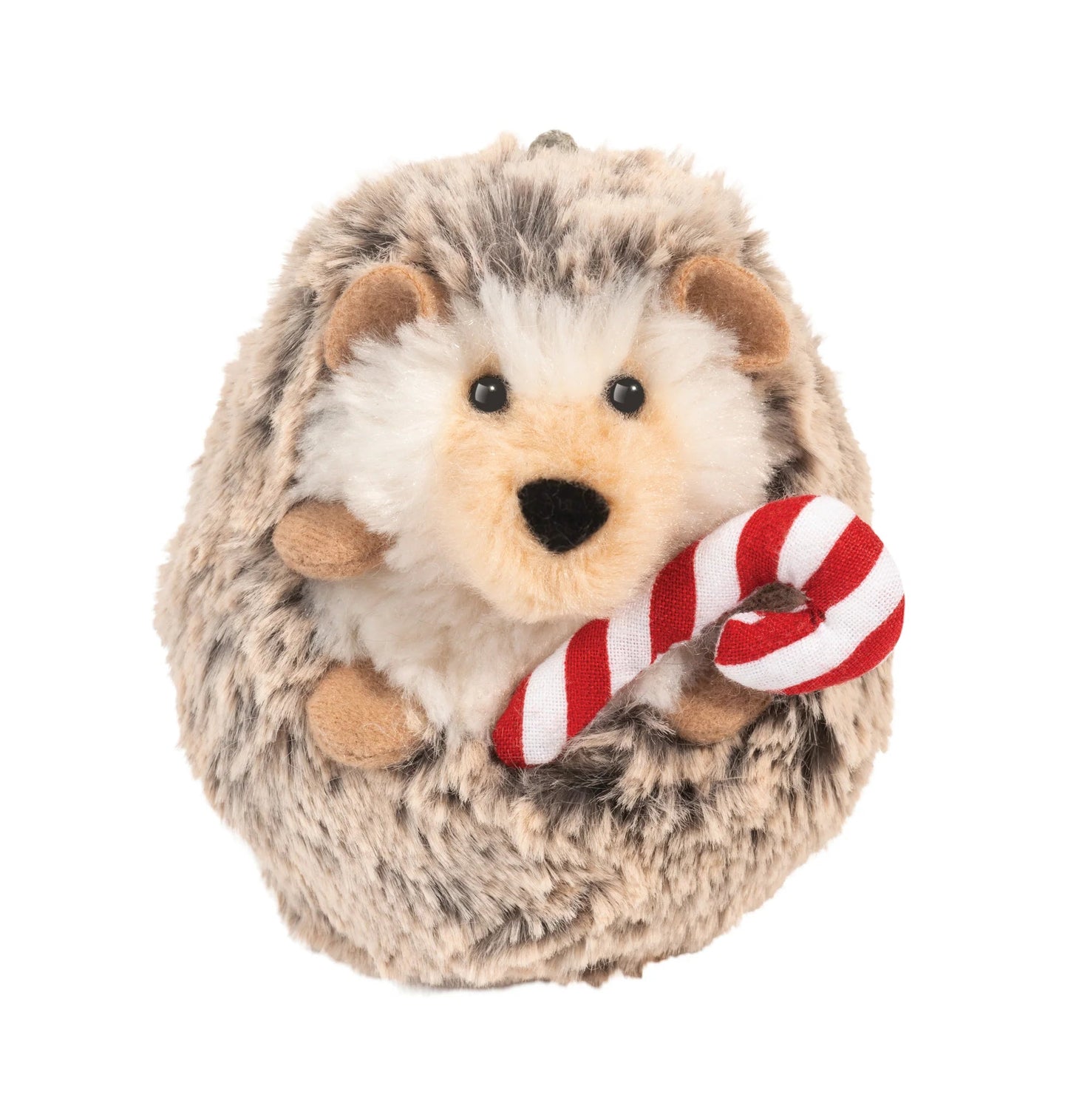 Mini Spunky Hedgehog Ornaments 196 TOYS CHILD Douglas Toys Candy Cane