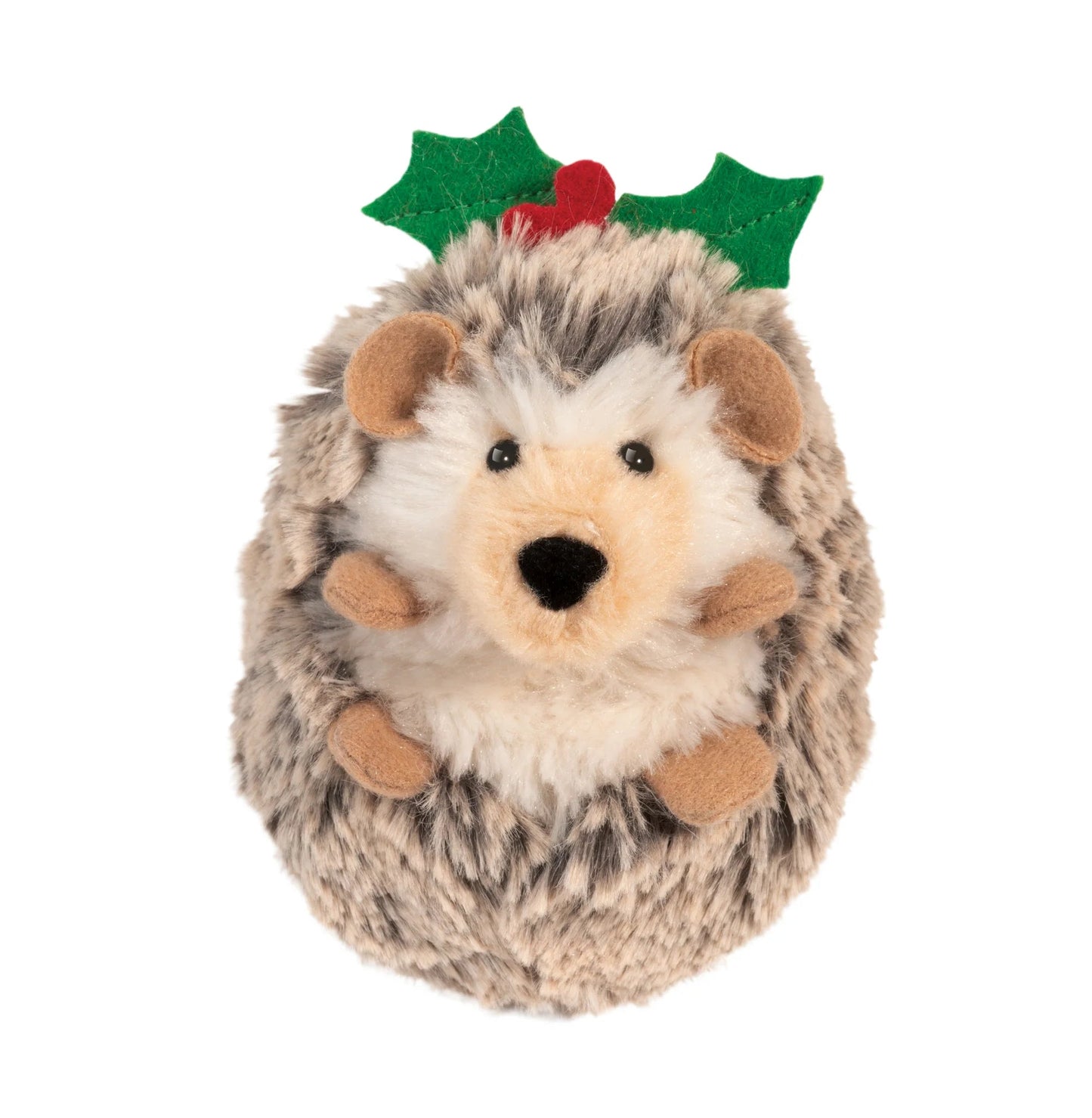 Mini Spunky Hedgehog Ornaments 196 TOYS CHILD Douglas Toys Mistletoe & Holly