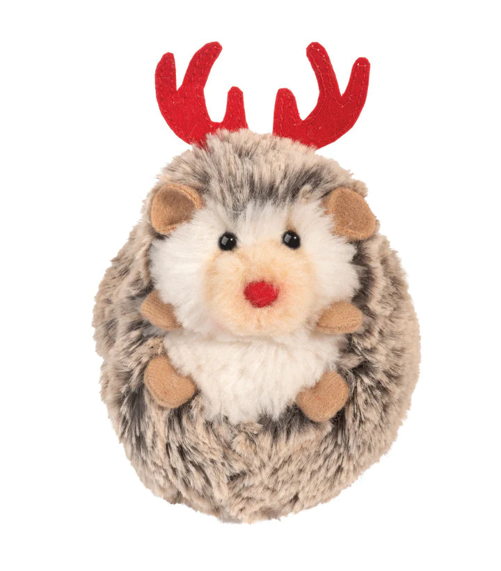 Mini Spunky Hedgehog Ornaments 196 TOYS CHILD Douglas Toys Nose & Antler