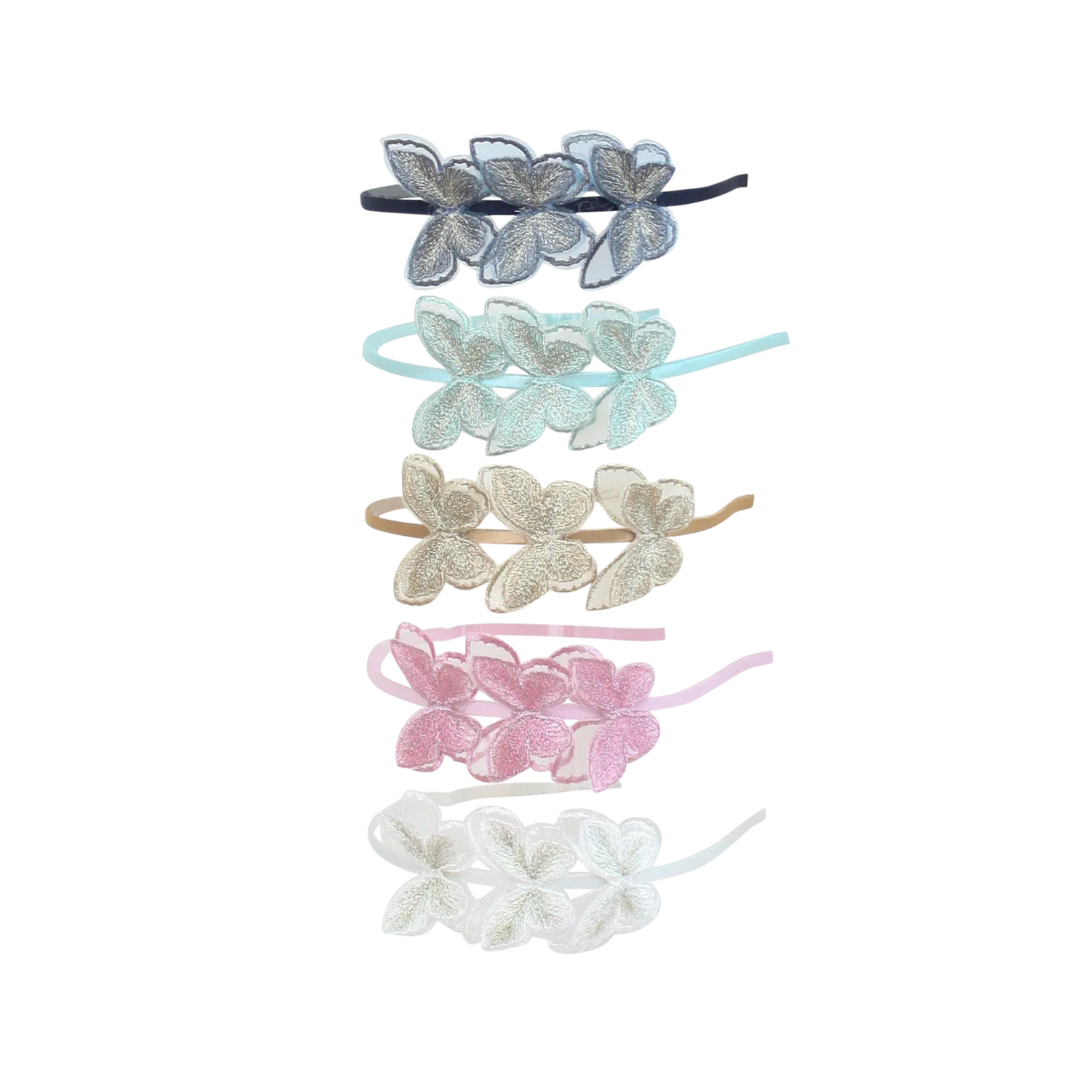 Mint Butterfly Headband 110 ACCESSORIES CHILD Bows Arts