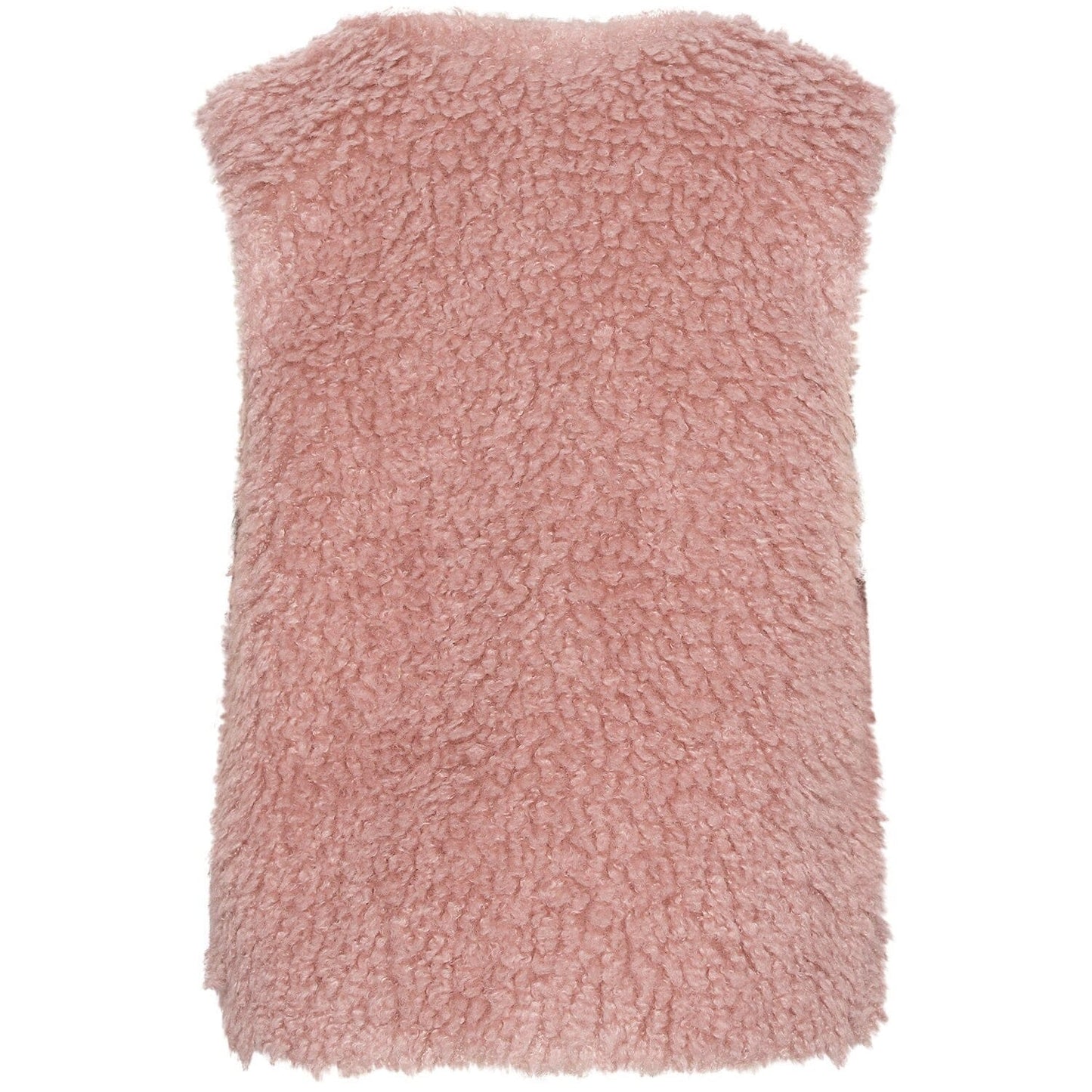 MOLO HOME Tween Outerwear Petal Blush Faux Fur Vest Tween Outerwear MOLO