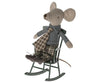 Mouse Rocking Chair - Dark Green 196 TOYS CHILD Maileg