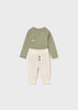 Sage Pocket Onesie Set