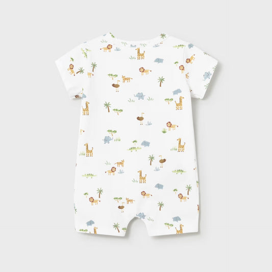 Safari V-Neck Romper