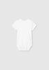 White Tan Kimono Onesie