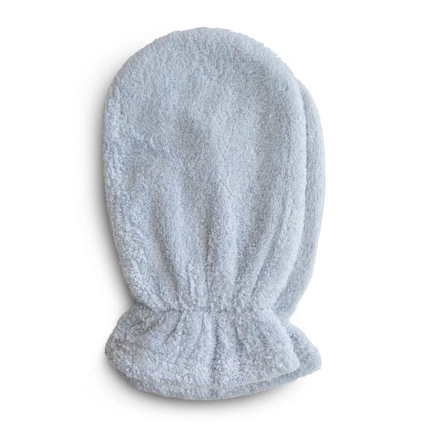 Organic Bath Mitt-2 Pack 180 BABY GEAR Mushie Baby Blue