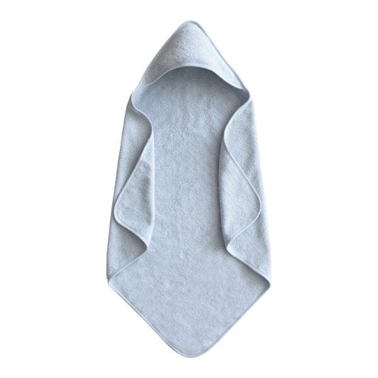 Organic Cotton Baby Hooded Towel 180 BABY GEAR Mushie Baby Blue