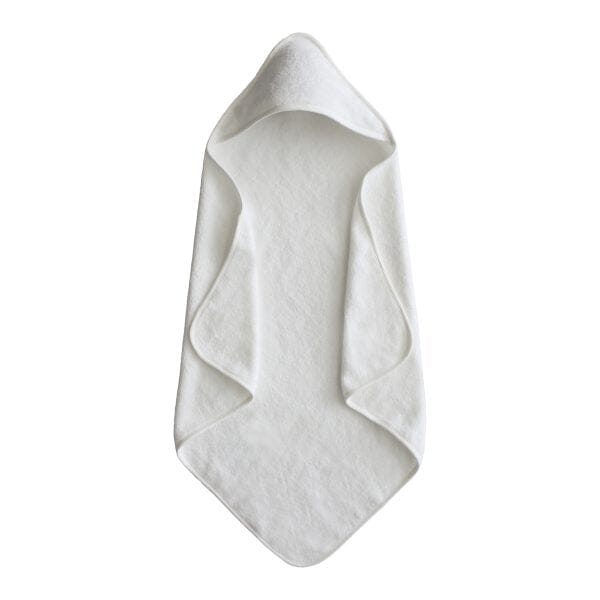 Organic Cotton Baby Hooded Towel 180 BABY GEAR Mushie Pearl