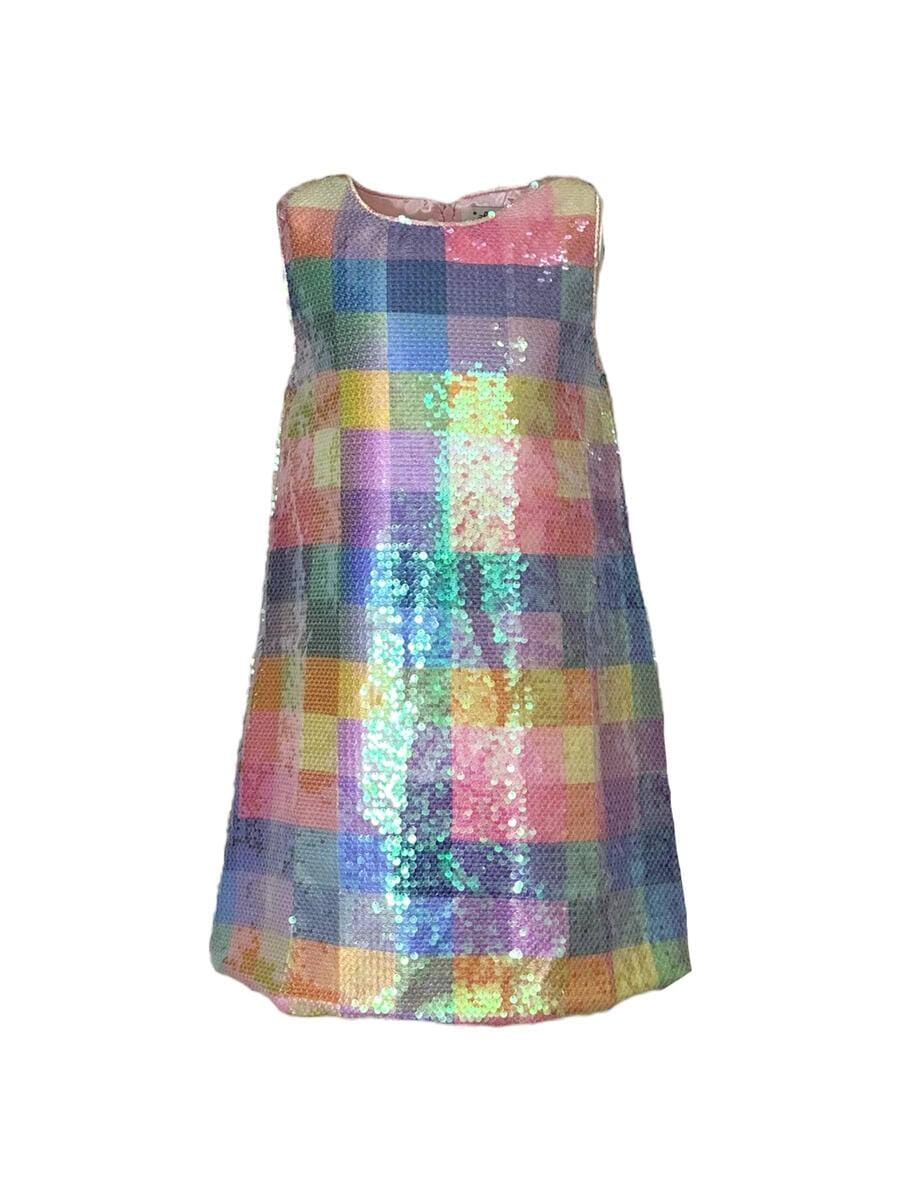 Pastel Plaid Sequin Dress 160 GIRLS APPAREL TWEEN 7-16 Lola & The Boys 8
