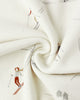 Skiers on Natural Pajama Set