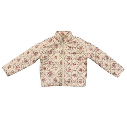 Quilted Rose Bomber Jacket, Avery & Alexander tween girls quilted floral bomber jacket, sizes 7-14