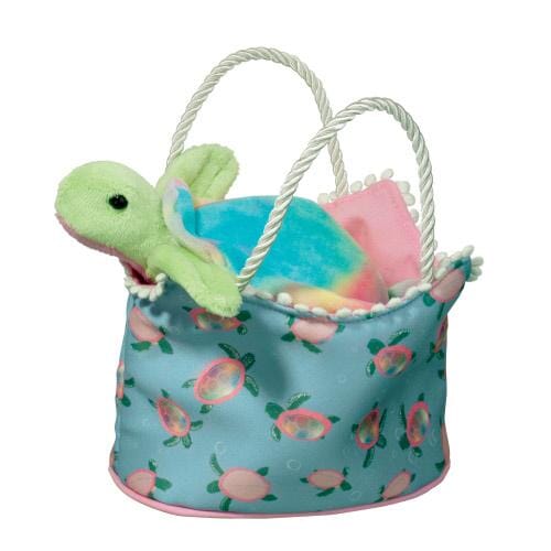 Rainbow Sea Turtle Sak 196 TOYS CHILD Douglas Toys