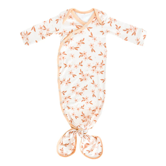 Rue Knotted Gown 120 BABY GIRLS APPAREL Copper Pearl NB-3m