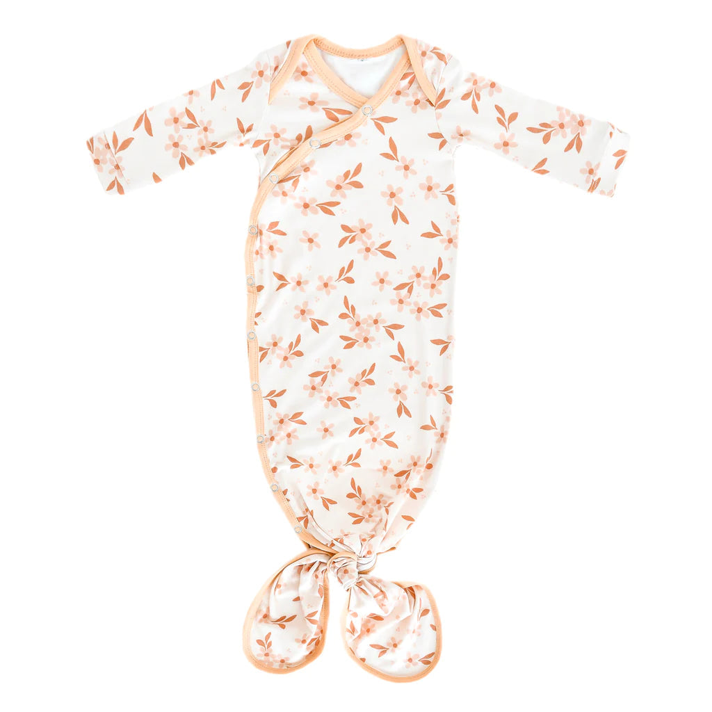 Rue Knotted Gown 120 BABY GIRLS APPAREL Copper Pearl NB-3m