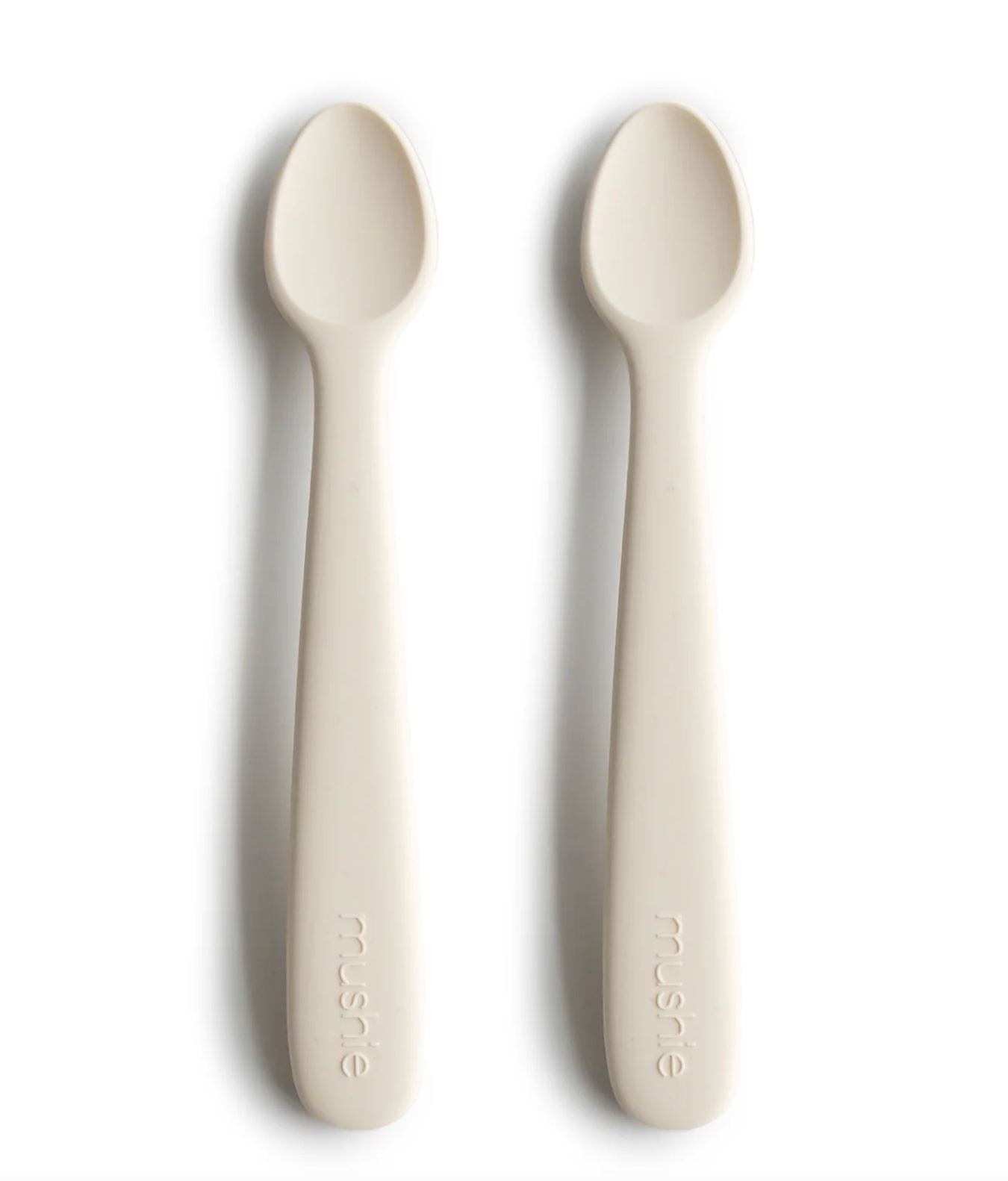 Silicone Spoons 180 BABY GEAR Mushie Ivory