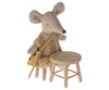 Table & Stool Set-Mouse 196 TOYS CHILD Maileg