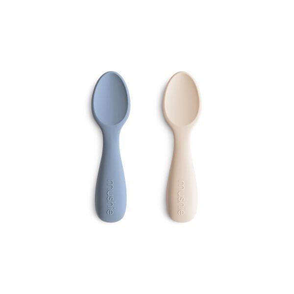 Toddler Starter Spoons 180 BABY GEAR Mushie Tradewinds/Sand