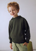 Hunter Green Solid Hoodie