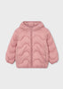 Pink Quilted Puffer Coat