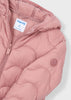 Pink Quilted Puffer Coat