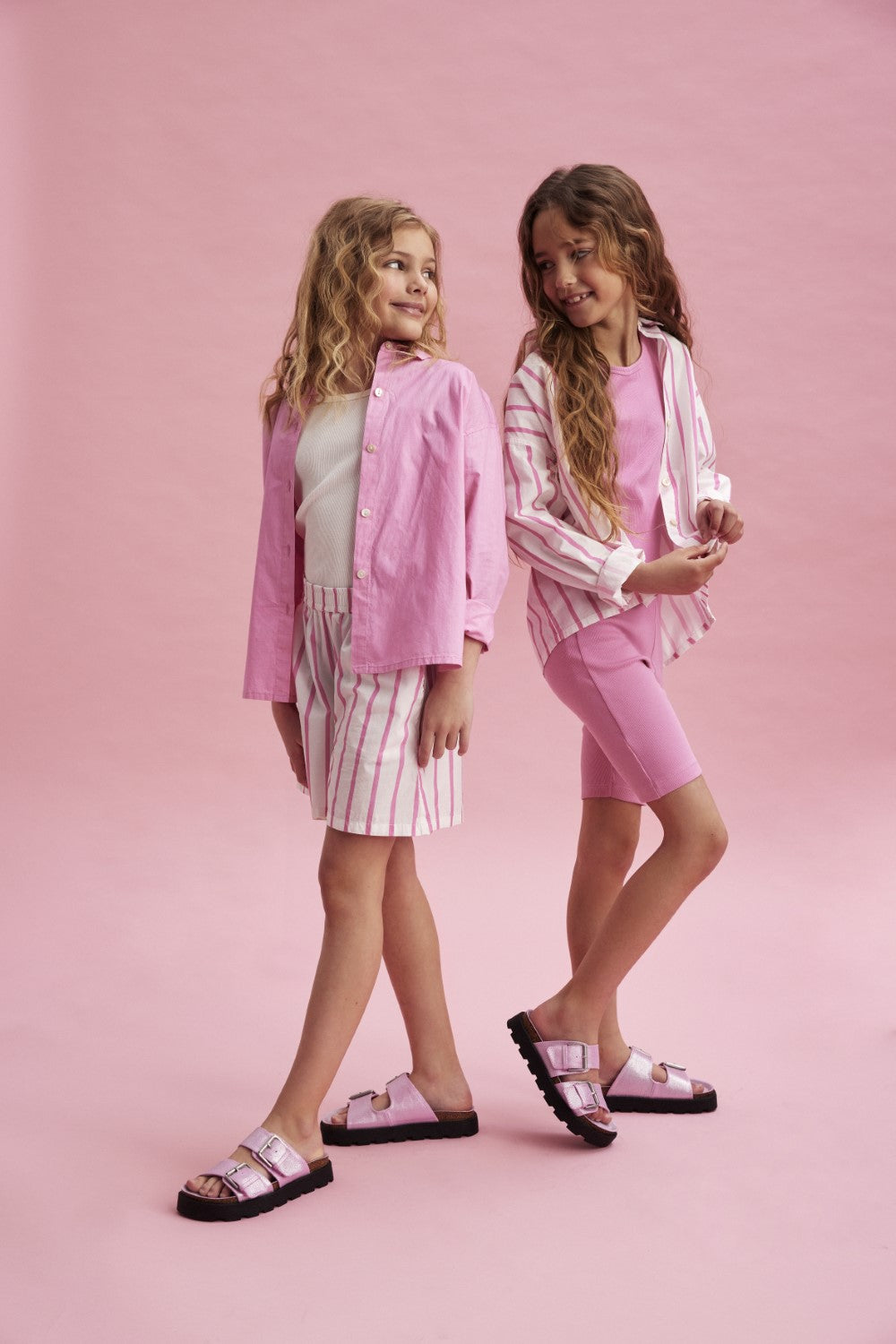 Cloud Pink Stripe Shirt