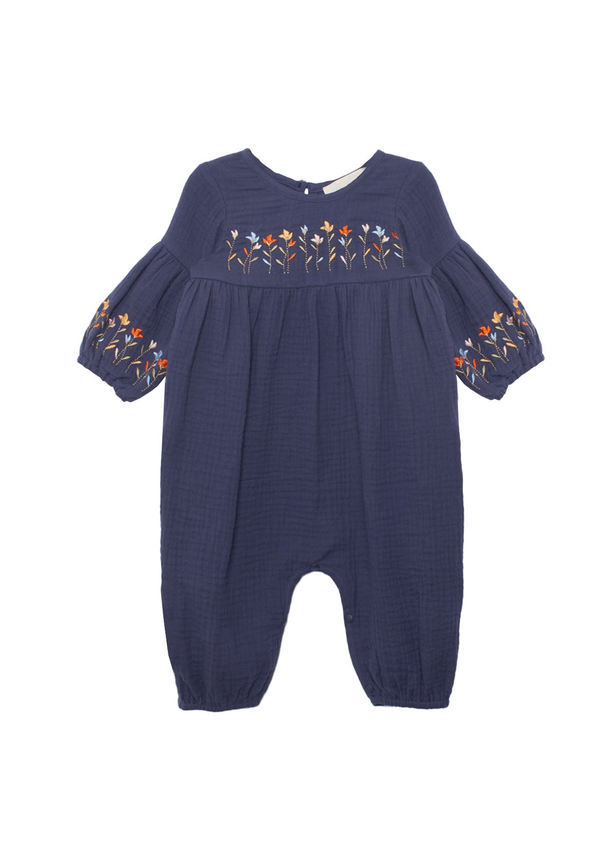 Blue Floral Clara Romper