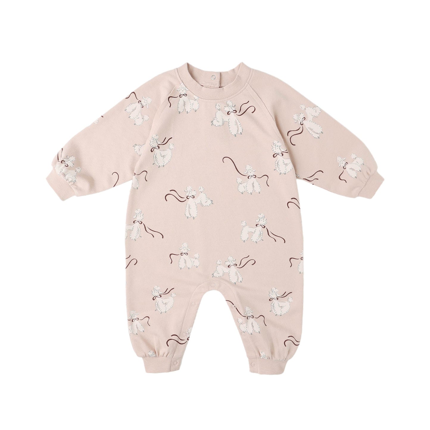 Blush Poodle Romper