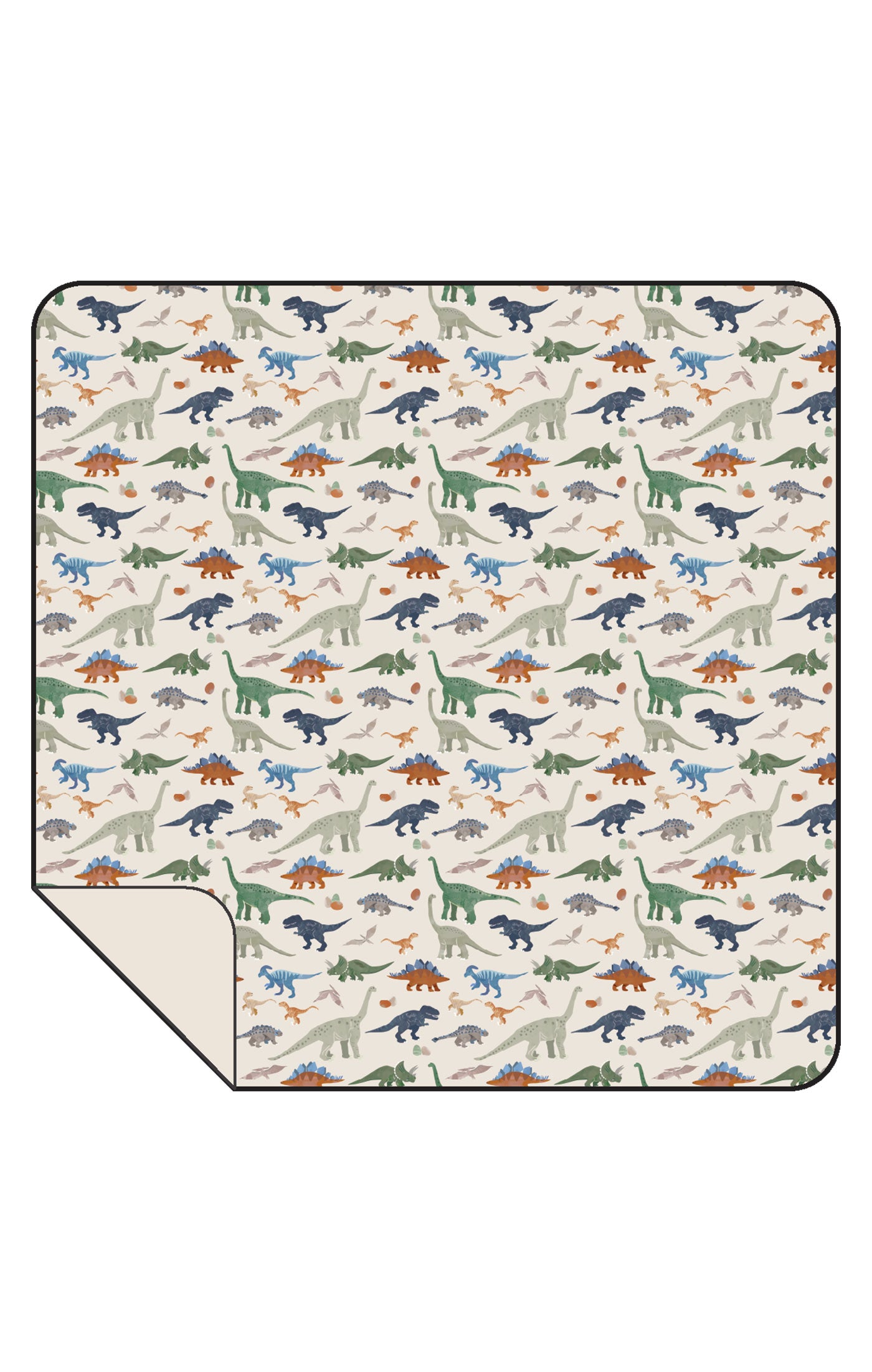 Washy Dinos Swaddle Blanket