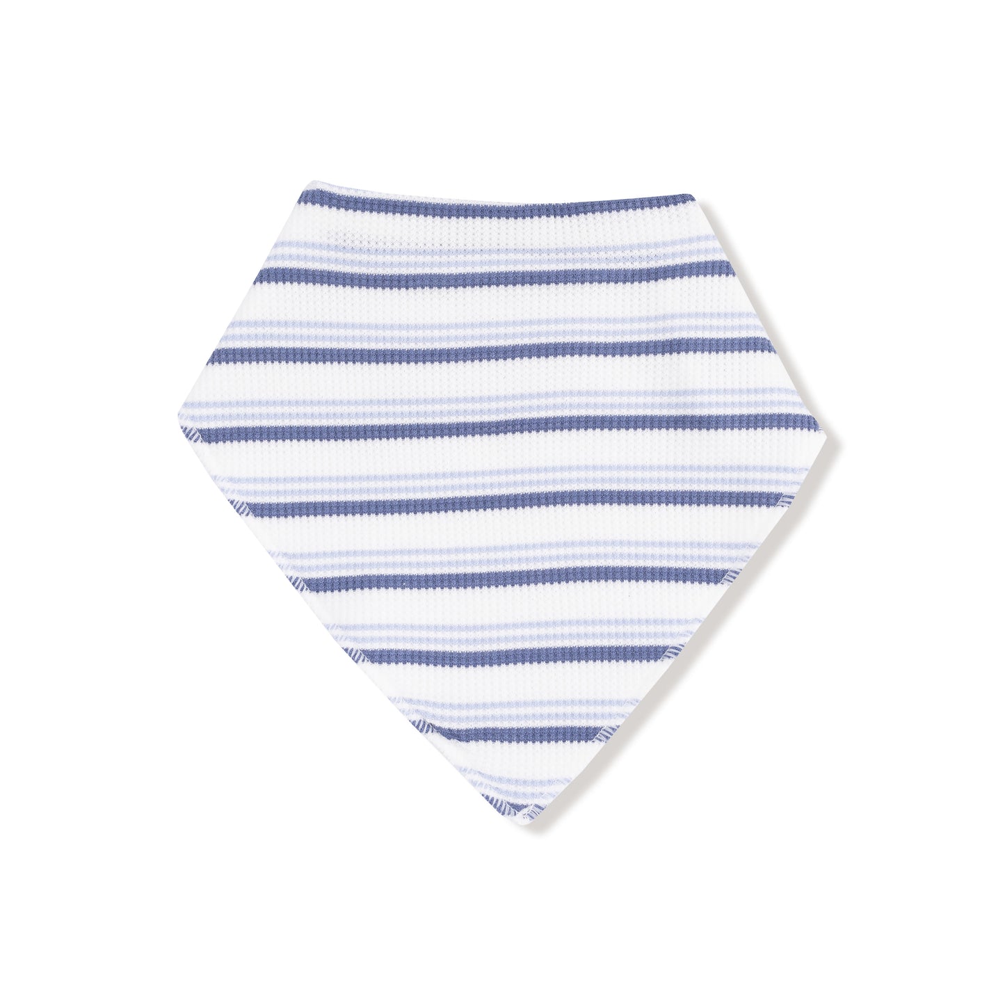 Vintage Blue Stripe Bandana Bib